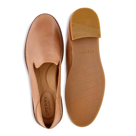 Sperry Seaport Levy Loafer in Tan Leather